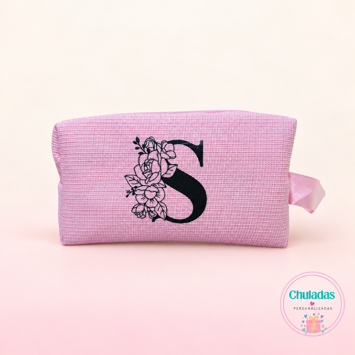 Neceser rosa personalizado