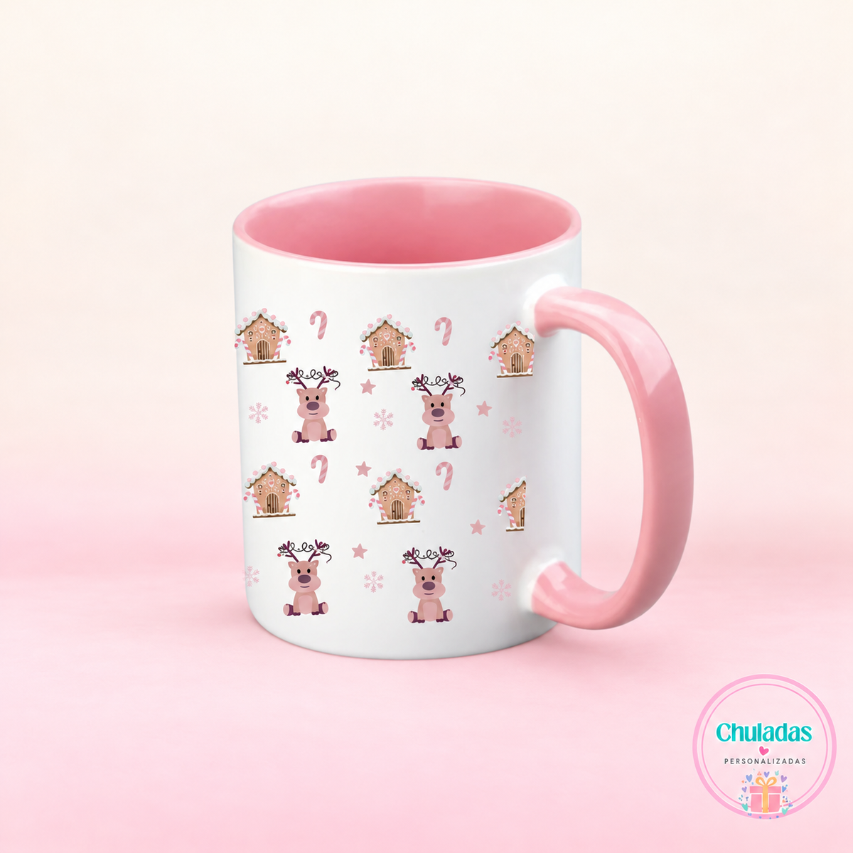 Taza Christmas Pink