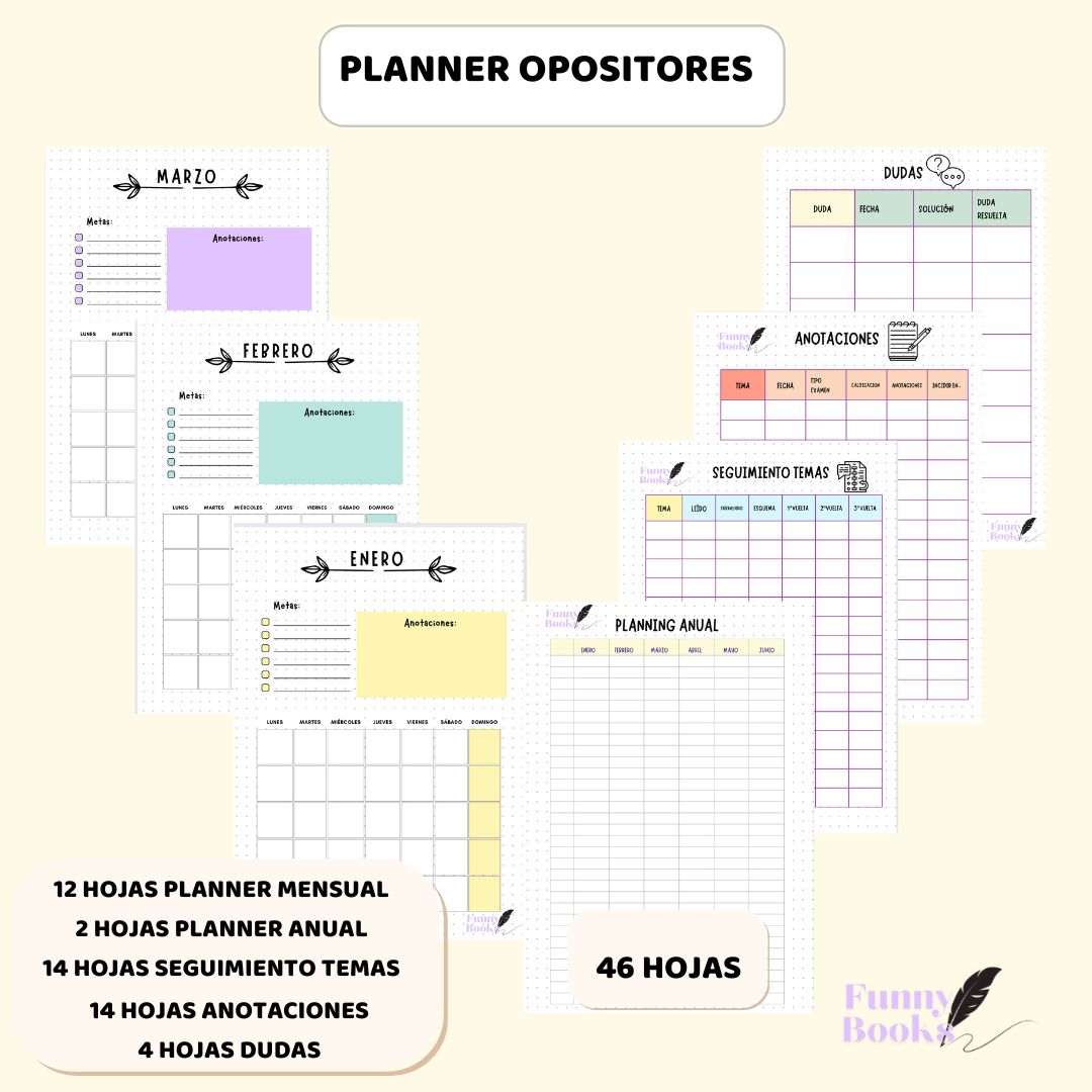 Plantillas  opositores