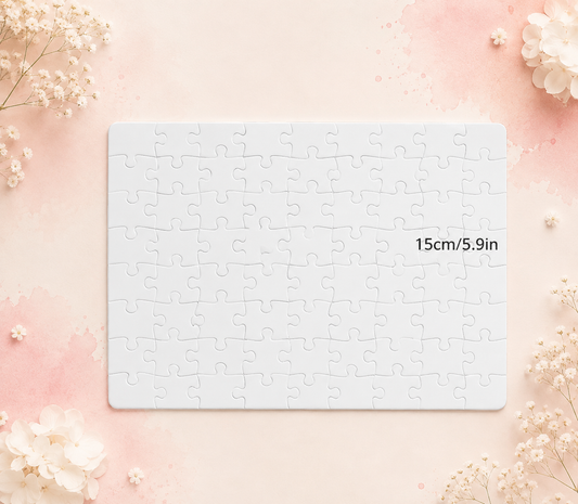 Puzzle personalizado tamaño a5 + saquito + caja regalo