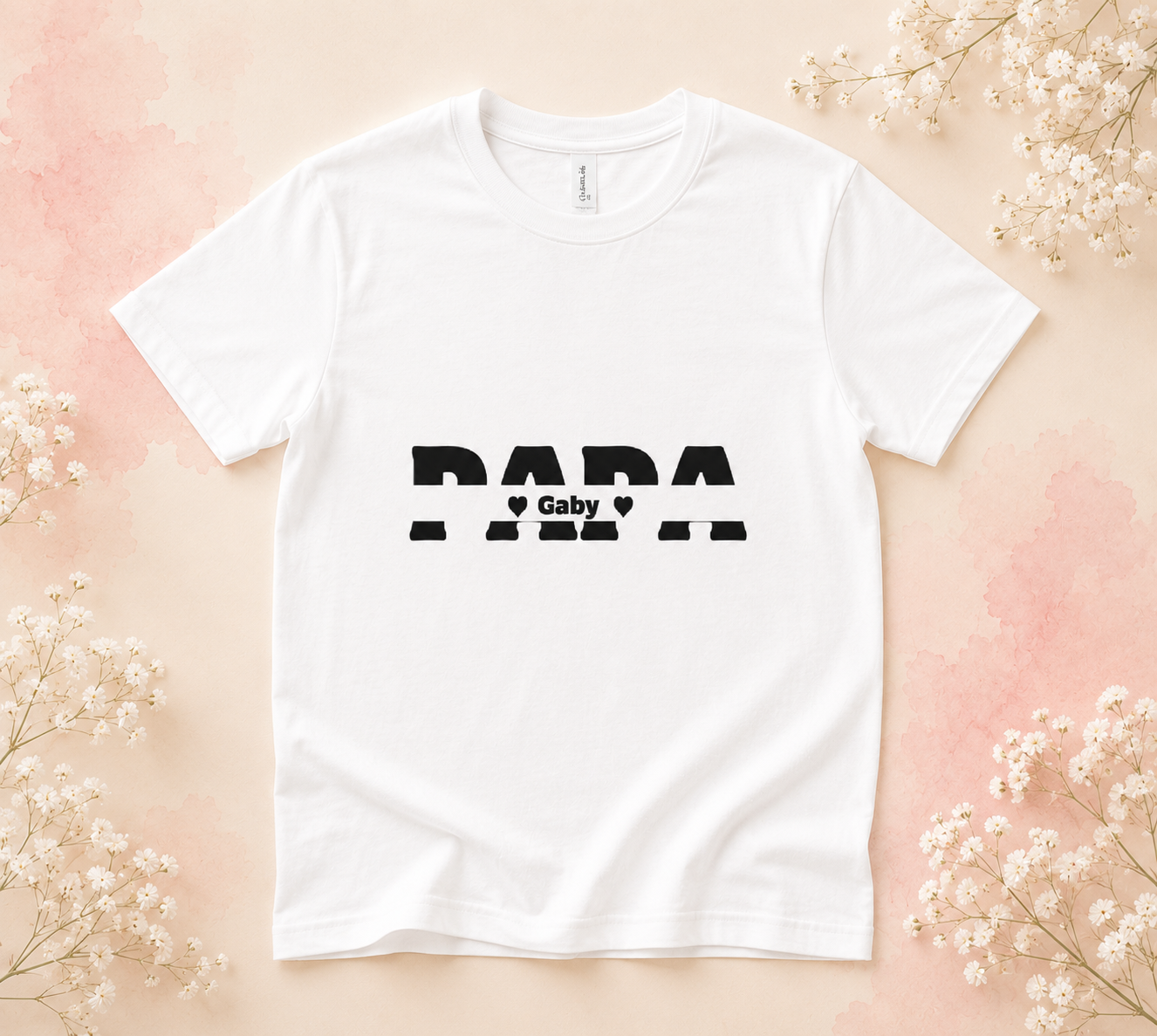 Camiseta personalizada PAPA Gaby Día del Padre