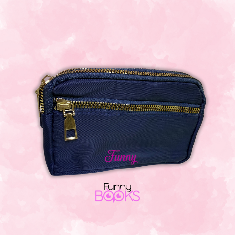 Cartera bolsillos tela