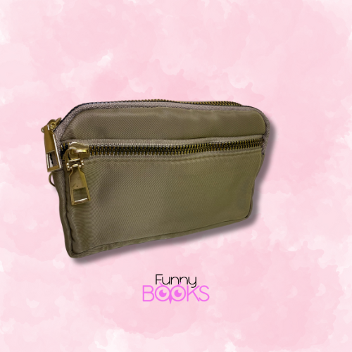 Cartera bolsillos tela