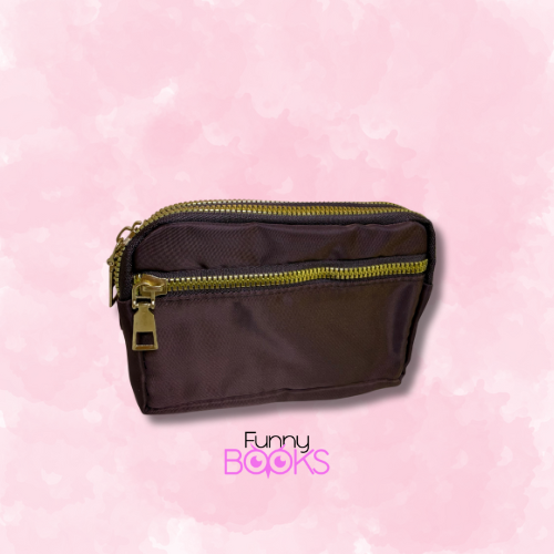 Cartera bolsillos tela