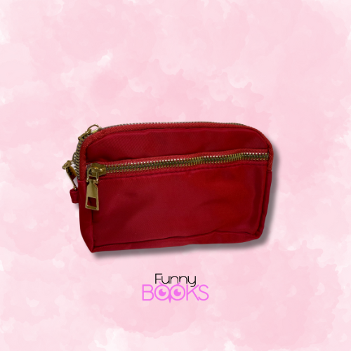 Cartera bolsillos tela