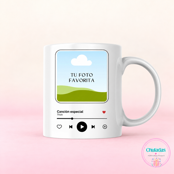 Taza Canción personalizada